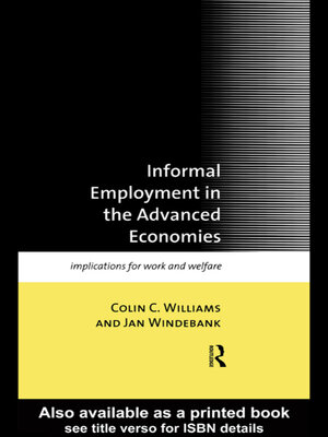 cover image of Informal Employment in Advanced Economies